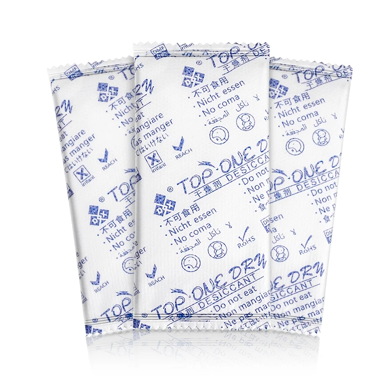 Packs de dessiccants de chlorure de calcium pour boîtes