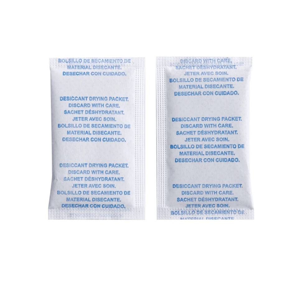 Sachets de gel de silice déshydratant
