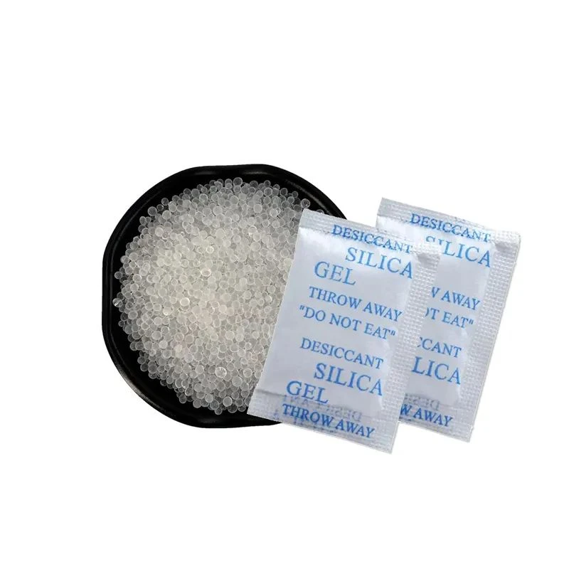 Paquets de gel de silice absorbant l'humidité
