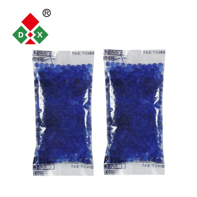 Changement de couleur déshydratant au gel de silice